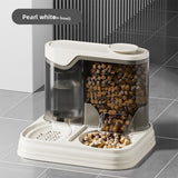Ceramic Pet Water Fountain | Electric | White & Black