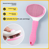 Pet Dematting Comb | Wide-Tooth Detangler for Dogs & Cats