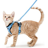 Cat Harness & Leash Set | Escape-Proof Reflective Vest