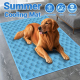 Pet Cooling Mat | Pressure-Activated Pad for Dogs & Cats