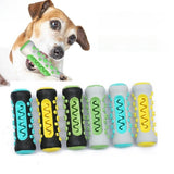 Dog Toothbrush Chew Toy | Rubber Teeth Cleaning Toy for Large Dogs