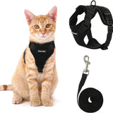 Cat Harness & Leash Set | Escape-Proof Reflective Vest