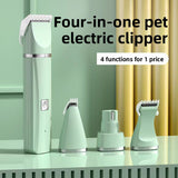 4-in-1 Pet Grooming Electric Trimmer & Nail Kit