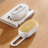 Electric Spray Grooming Comb | Detangling Mist Brush for Pets