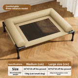 Cama Reforzada Lavable para Perros con Funda Removible | En forma de L y de tres lados — M/L
