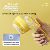 Pet Bath Brush | Soft Silicone Shampoo Massage Brush for Dogs & Cats