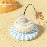 Automatic Rotating Cat Toy | Feather Wand for Indoor Cats