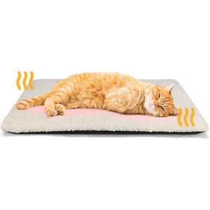 Self-Heating Plush Pet Mat | Thermal Warming Bed for Dogs & Cats