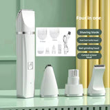 4-in-1 Pet Grooming Electric Trimmer & Nail Kit