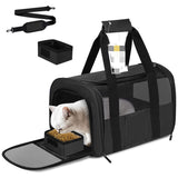 Soft Pet Carrier Bag | Airline-Approved for Cats & Small Dogs