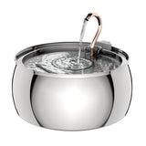 4L Stainless Steel Pet Water Fountain | Electric | 4 Designs