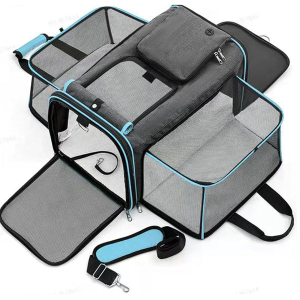 Pet Carrier Backpack | Ventilated Travel Bag for Cats & Dogs