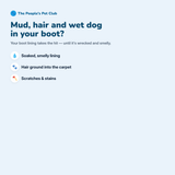 Dog Car Boot Mat