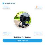 Foldable Pet Stroller