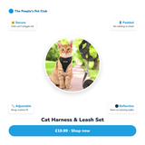 Cat Harness & Leash Set
