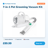 7-in-1 Pet Grooming Vacuum Kit — groom at home
