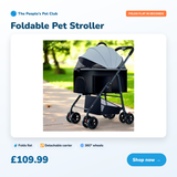 Foldable Pet Stroller