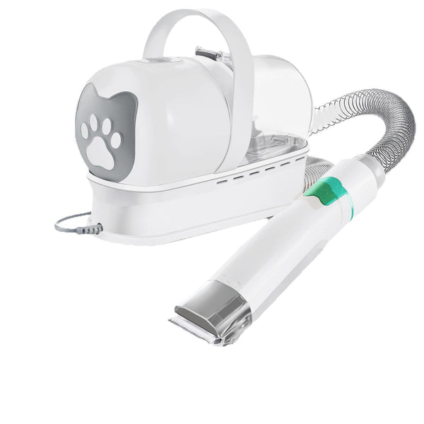 7-in-1 Pet Grooming Vacuum Kit | Dog & Cat Hair Trimmer with Suction