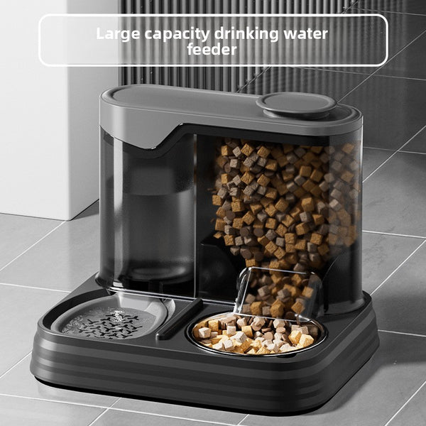 Ceramic Pet Water Fountain | Electric | White & Black