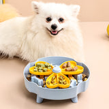 Pet Slow Feeder Bowl | Anti-Gulping Maze Bowl for Dogs & Cats