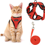 Cat Harness & Leash Set | Escape-Proof Reflective Vest