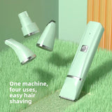 4-in-1 Pet Grooming Electric Trimmer & Nail Kit