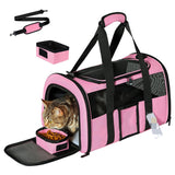 Soft Pet Carrier Bag | Airline-Approved for Cats & Small Dogs