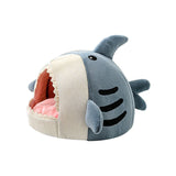 Enclosed Plush Cat Cave Bed | Warm Sleeping Nest for Cats