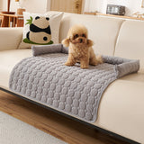 Plush Pet Warming Mat | Rabbit Velvet Blanket for Cats & Dogs