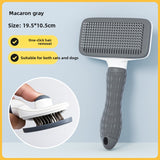Pet Dematting Comb | Wide-Tooth Detangler for Dogs & Cats
