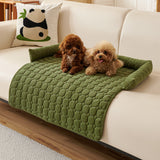 Plush Pet Warming Mat | Rabbit Velvet Blanket for Cats & Dogs