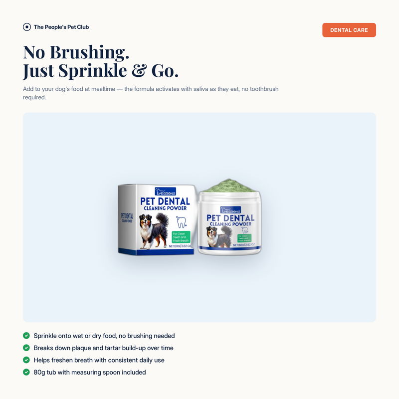 Pet Dental Cleaning Powder - hero