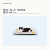 Meet the Self-Heating Plush Pet Mat