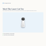 Automatic Infrared Laser Cat Toy | 360° Rotating Teaser with Auto Mode