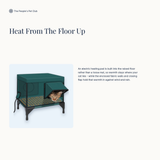 Outdoor Heated Cat Bed - mechanism