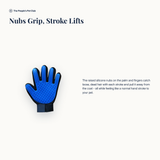 Pet Grooming Glove - mechanism