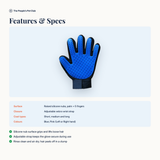 Pet Grooming Glove - features and specs