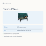 Outdoor Heated Cat Bed - features and specs