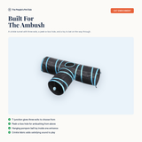 Collapsible Cat Tunnel - built for the ambush overview