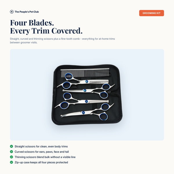 Pet Grooming Scissors Set - hero