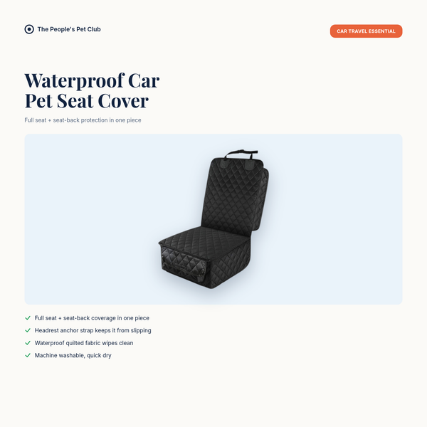 Waterproof Car Pet Seat Cover - hero