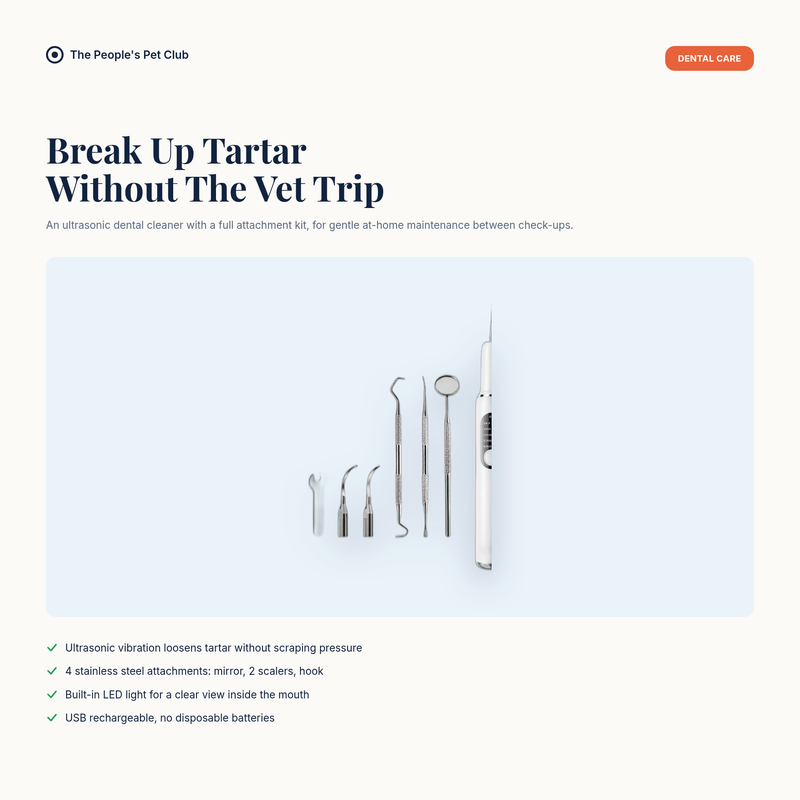 Ultrasonic Dog Dental Cleaner - hero