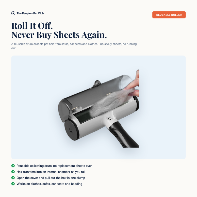 Pet Hair Lint Roller - hero