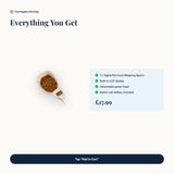 Everything included with the Digital Weighing Spoon