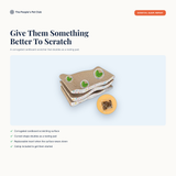 Cat scratching board - give them something better to scratch