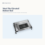 Washable Bolster Dog Bed - meet