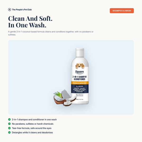 Pet Shampoo & Wash - hero